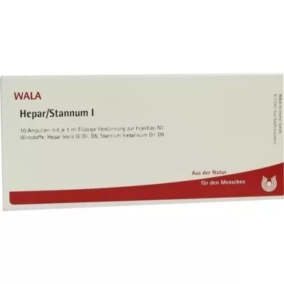 HEPAR STANNUM I Ampullen, 10X1 ml
