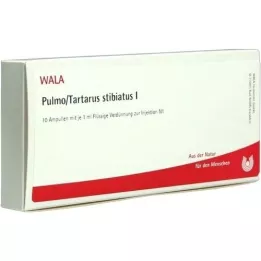 PULMO/TARTARUS stibiatus I Ampullen, 10X1 ml