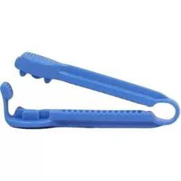 KATHETERKLEMME blau unsteril, 1 St