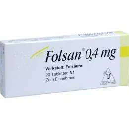 FOLSAN 0,4 mg Tabletten, 20 St