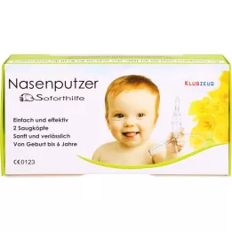 KLUGZEUG Nasenputzer Soforthilfe Nasensauger, 1 St