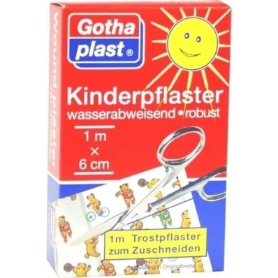 GOTHAPLAST Kinderpflaster 6 cmx1 m, 1 St GOTHAPLAST Kinderpflaster 6 cmx1 m, 1 St