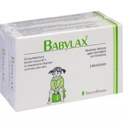 BABYLAX Klistier, 6 St
