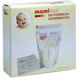 MAMIVAC Gefrierbeutel für Muttermilch, 20 St