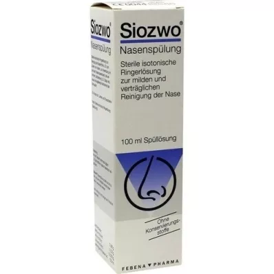SIOZWO Nasenspülung Konservierungsstofffrei, 100 ml