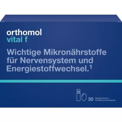 ORTHOMOL Vital F Trinkfläschchen/Kaps.Kombipack., 30 St