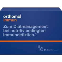 ORTHOMOL Immun Trinkfläschchen/Tabl.Kombipack., 30 St