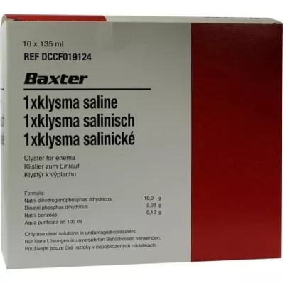 KLYSMA 1x salinisch, 10X135 ml