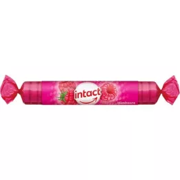 INTACT Traubenzucker Rolle Himbeere, 1 St