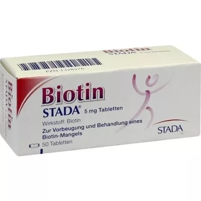 BIOTIN STADA 5 mg Tabletten, 50 St