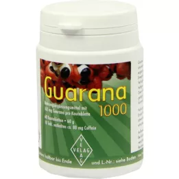 GUARANA 1000 mg Kautabletten, 60 St