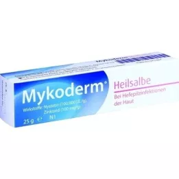 MYKODERM Heilsalbe Nystatin u.Zinkoxid, 25 g