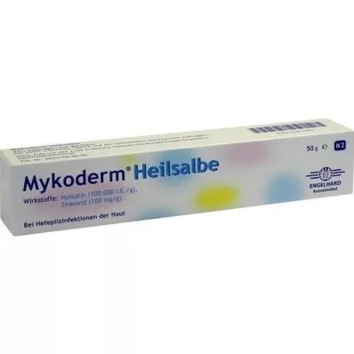 MYKODERM Heilsalbe Nystatin u.Zinkoxid, 50 g