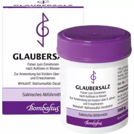 GLAUBERSALZ Natriumsulfat Pulver, 100 g
