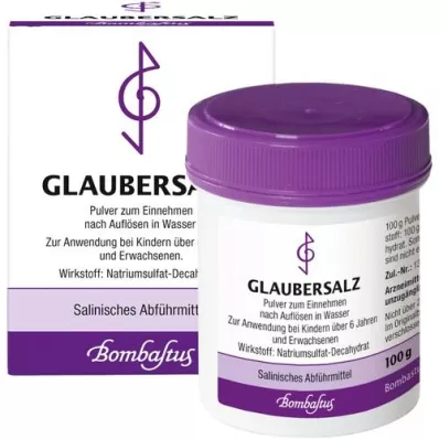 GLAUBERSALZ Natriumsulfat Pulver, 100 g