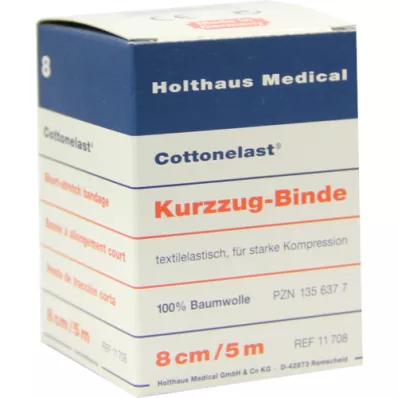 KURZZUGBINDE Cottonelast 8 cmx5 m, 1 St