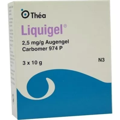 LIQUIGEL Augengel, 3X10 g