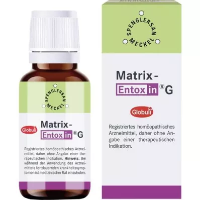 MATRIX-Entoxin G Globuli, 10 g