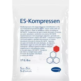 ES-KOMPRESSEN steril 5x5 cm 8fach, 5X2 St