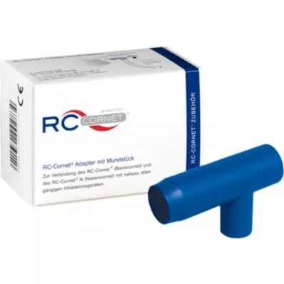 RC Cornet Adapter m.Mundstück f.Inhaliergeräte, 1 St