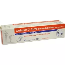 CALCIVIT D forte Brausetabletten, 20 St