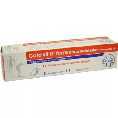 CALCIVIT D forte Brausetabletten, 20 St