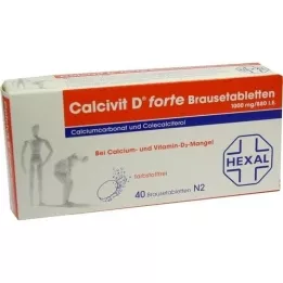 CALCIVIT D forte Brausetabletten, 40 St