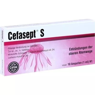 CEFASEPT S Injektionslösung, 10 St