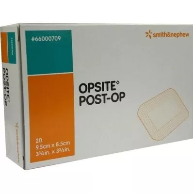 OPSITE Post-OP 8,5x9,5 cm Verband einzeln steril, 20X1 St