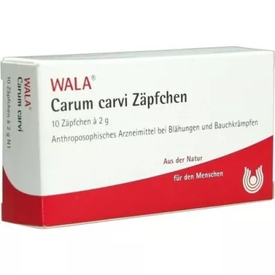 CARUM CARVI Zäpfchen, 10X2 g