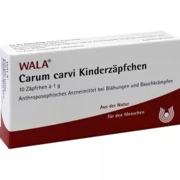 CARUM CARVI Kinderzäpfchen, 10X1 g