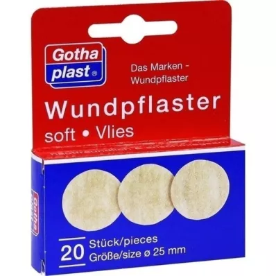 GOTHAPLAST Wundpfl.soft Vlies 2,5 cm, 20 St