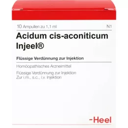 ACIDUM CIS-aconiticum Injeel Ampullen, 10 St