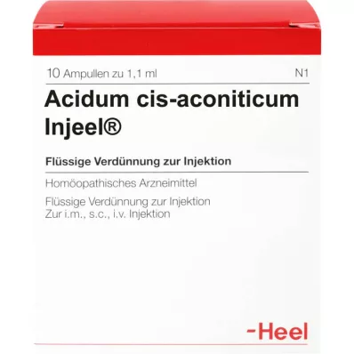 ACIDUM CIS-aconiticum Injeel Ampullen, 10 St