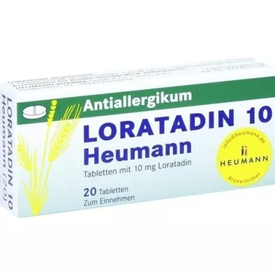 LORATADIN 10 Heumann Tabletten, 20 St