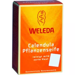 WELEDA Calendula Pflanzenseife, 100 g