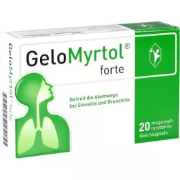 GELOMYRTOL forte magensaftresistente Weichkapseln, 20 St