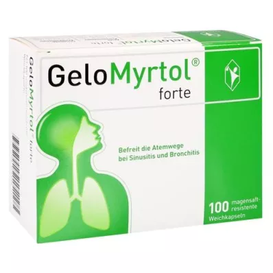GELOMYRTOL forte magensaftresistente Weichkapseln, 100 St