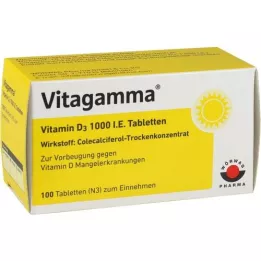 VITAGAMMA Vitamin D3 1.000 I.E. Tabletten, 100 St