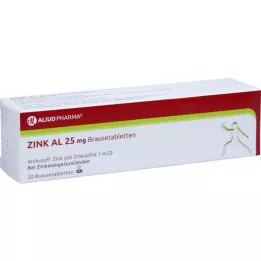 ZINK AL 25 mg Brausetabletten, 20 St