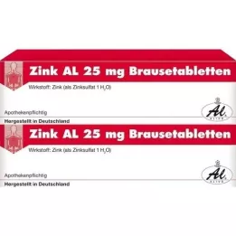 ZINK AL 25 mg Brausetabletten, 40 St