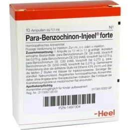 PARA BENZOCHINON Injeel forte Ampullen, 10 St