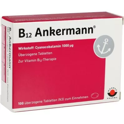 B12 ANKERMANN überzogene Tabletten, 100 St