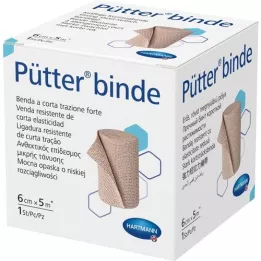 PÜTTER Binde 6 cmx5 m, 1 St