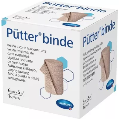 PÜTTER Binde 6 cmx5 m, 1 St