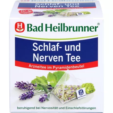 BAD HEILBRUNNER Schlaf- und Nerven Tee Pyramidenb., 15X1.7 g