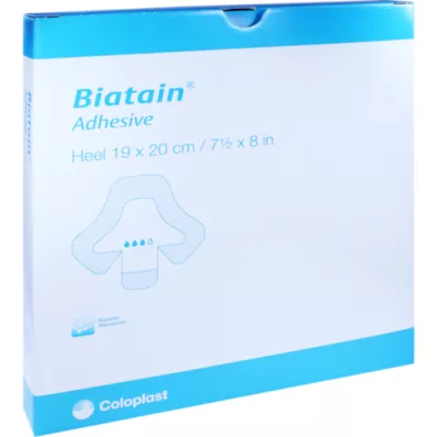 BIATAIN Schaumverband Ferse 19x20 cm, 5 St