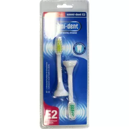 EMMI-DENT Ultraschall Bürstenkopf Erwachsene, 2 St
