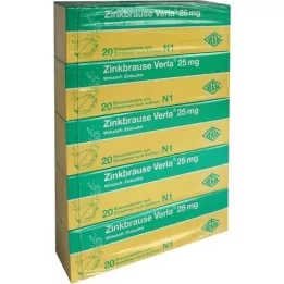 ZINKBRAUSE Verla 25 mg Brausetabletten, 100 St