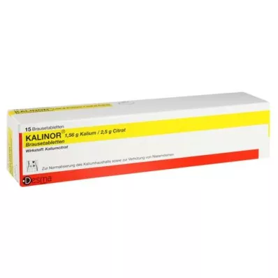 KALINOR Brausetabletten, 15 St